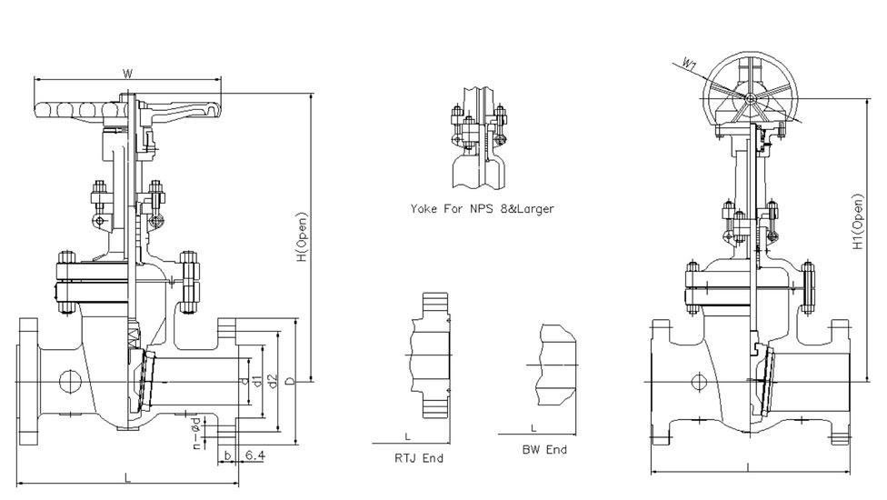 EURA art 600 ANSI BZ gate